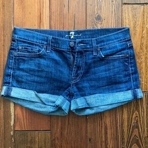 Size 27 7 For All Mankind Jean Shorts